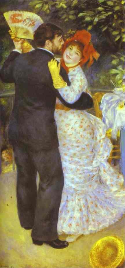 Pierre Auguste Renoir Country Dance (Aline Charigot and Paul Lhote)